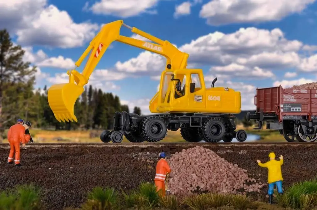 Kibri 16312 - ATLAS Zweiwege Bagger H0 1:87