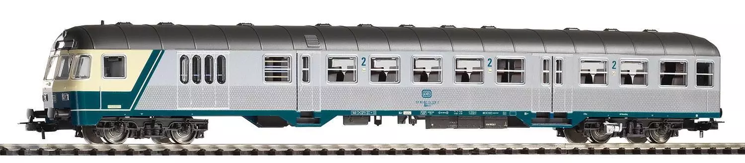 Piko 57653 - Personenwagen Silberling DB Ep.IV 2.Kl./Steuerwagen H0/GL