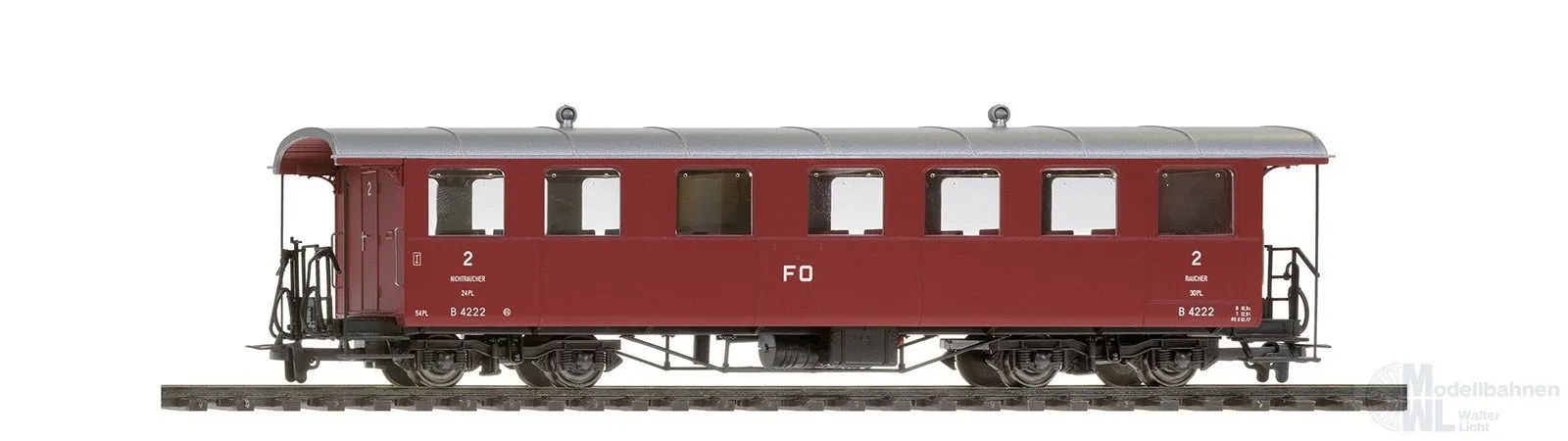 Bemo 3246224 - Plattformwagen FO Ep.III/IV B 4224 H0m