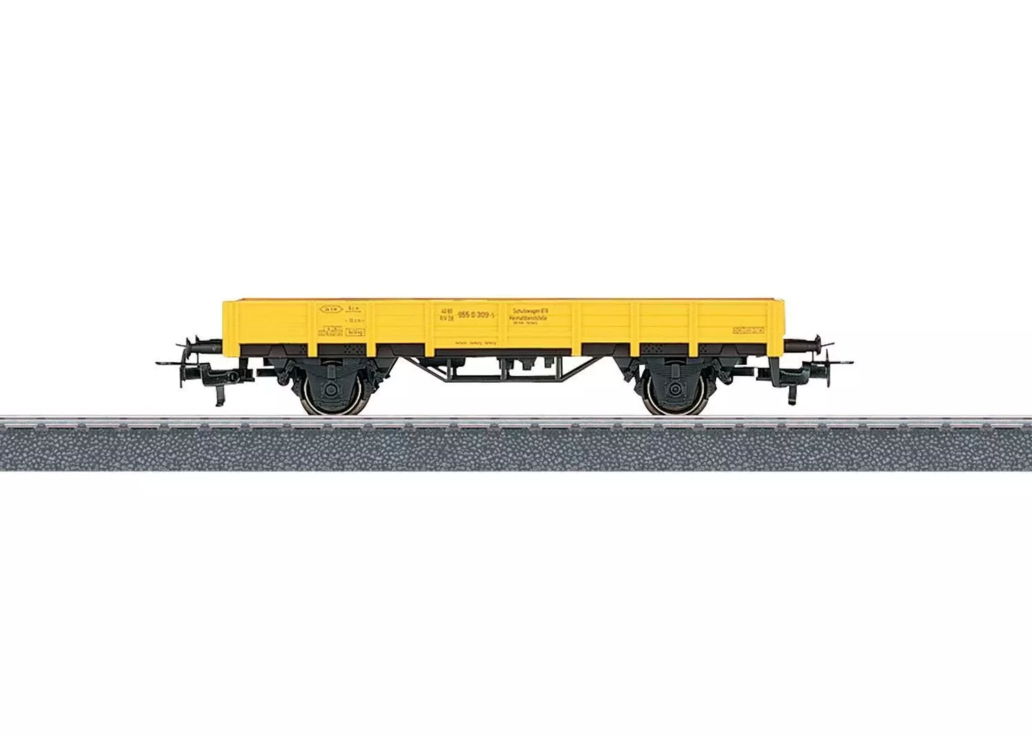 Märklin 4471 - Güterwagen offen DB Ep.IV/V gelb 2-achsig H0/WS