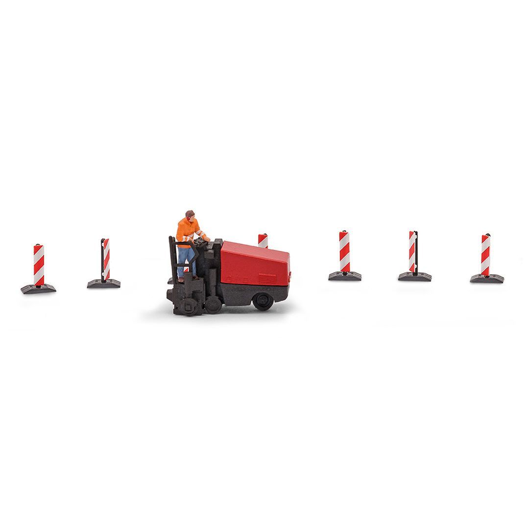 Busch 8873 - A-Set: Asphaltfräse TT 1:120 Busch 8873 - A-Set: Asphaltfräse TT 1:120