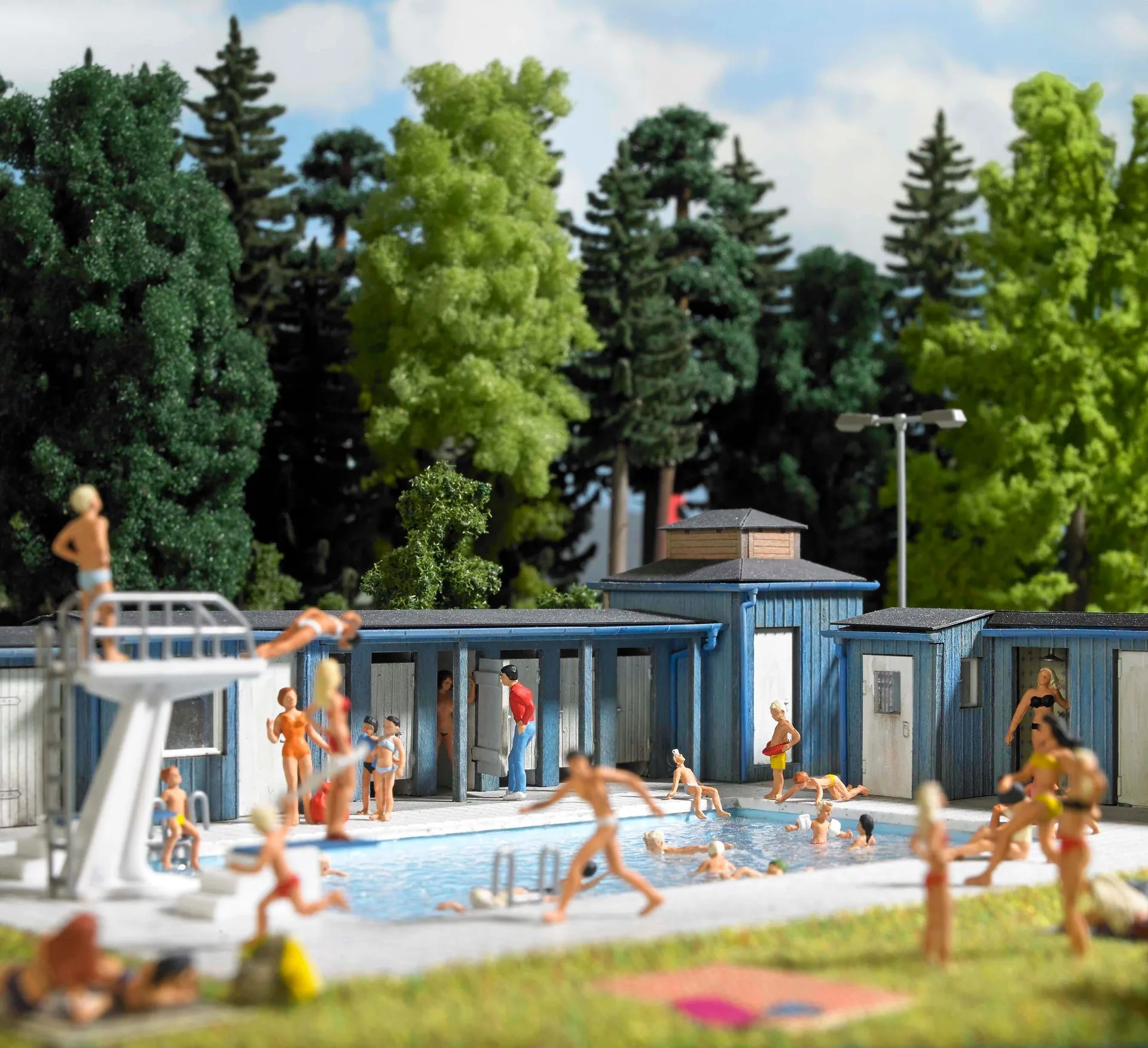 Busch 1433 - Freibad H0 1:87