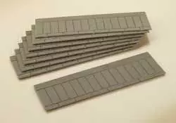 Auhagen 42552 - Fußsteige gerade 96 cm H0 1:87 / TT 1:120