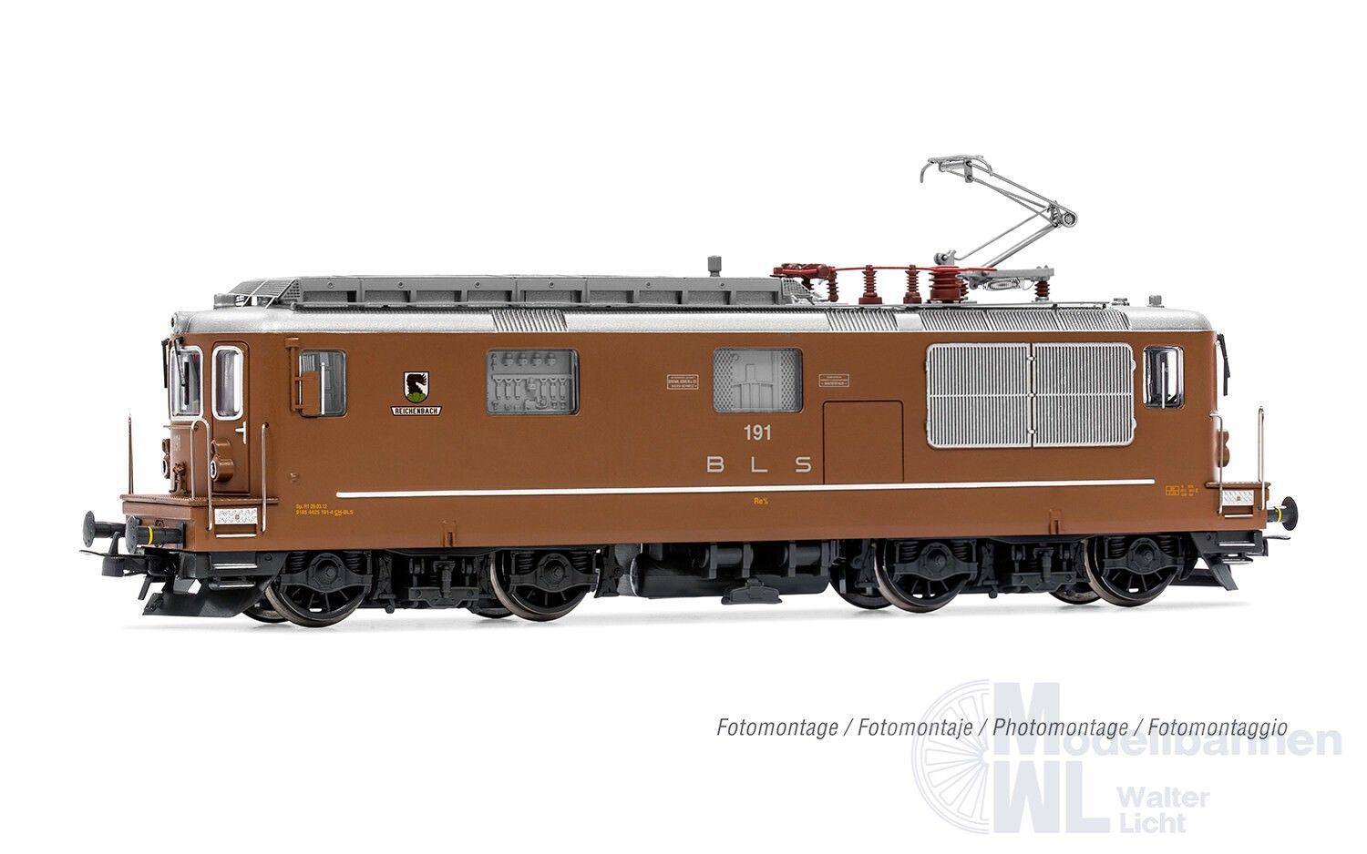 Rivarossi 2960S - E-Lok Re 4/4 II BLS Ep.IV/V 191 Reichenbach H0/GL Sound Rivarossi 2960S - E-Lok Re 4/4 II BLS Ep.IV/V 191 Reichenbach H0/GL Sound