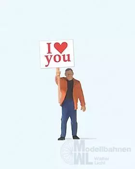 Preiser 29039 - I love you H0 1:87