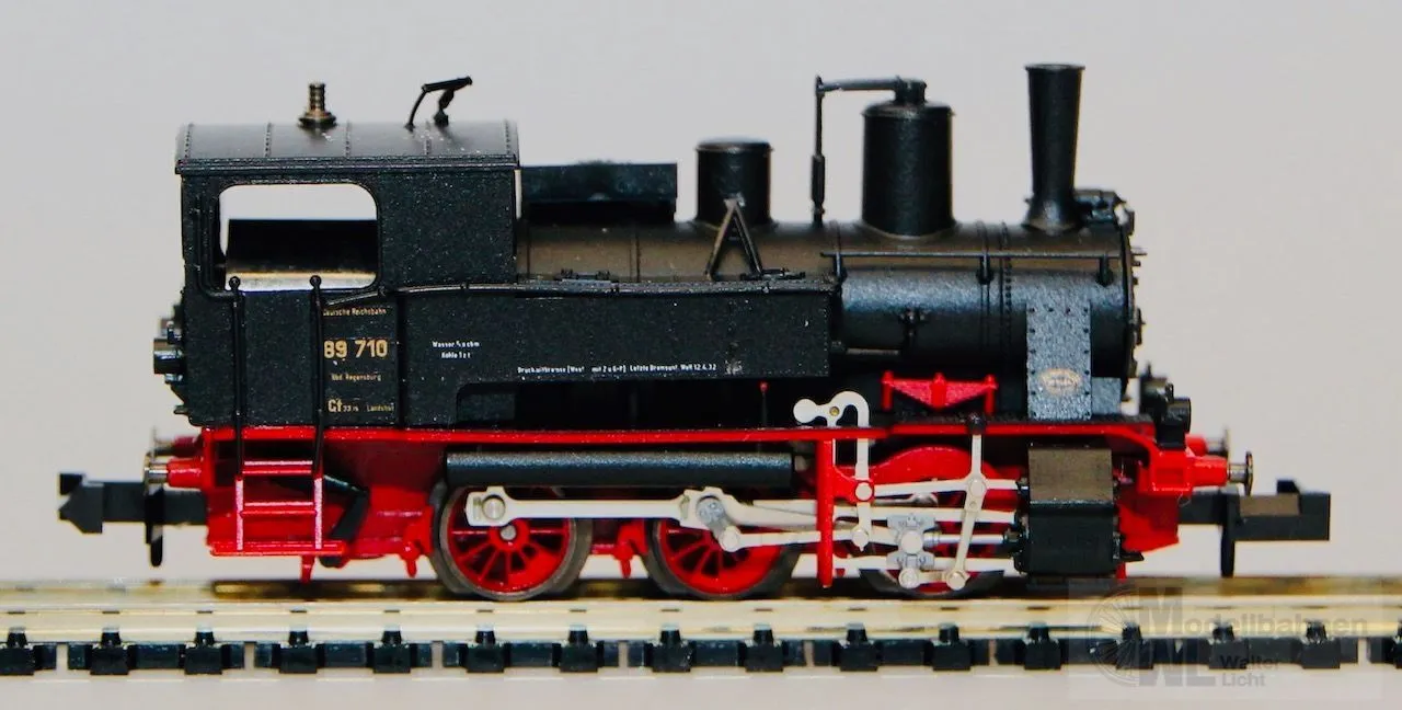 Trix 12837 - MINITRIX - Dampflok BR 89 710 DRG Ep.II N 1:160