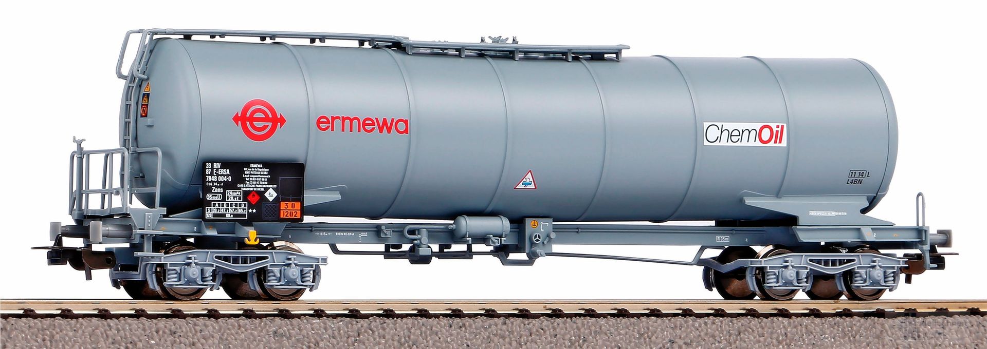 Piko 58970 - Knickkesselwagen F-Ersa ERMEWA Chemoil Ep.VI H0/GL Piko 58970 - Knickkesselwagen F-Ersa ERMEWA Chemoil Ep.VI H0/GL