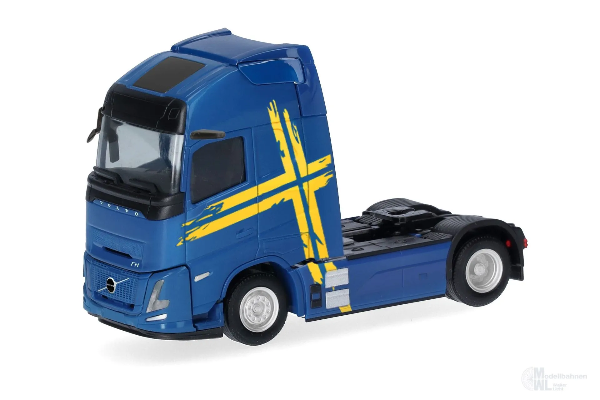 Herpa 321433 - Volvo Aero XL Electric ZM blau H0 1:87