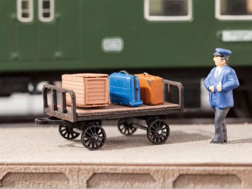 Noch 14311 - Gepäckwagen 2 Stück H0 1:87