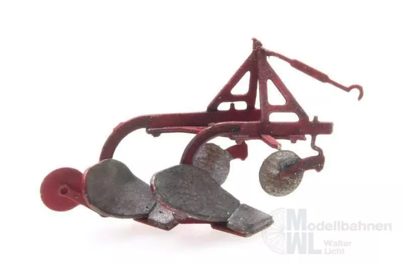 ARTITEC b.v. 387279 - Pflug rot H0 1:87
