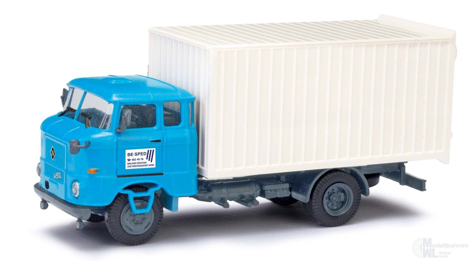 Busch 95191 - IFA W50 MK Auto Trans BE- SPED H0 1:87 Busch 95191 - IFA W50 MK Auto Trans BE- SPED H0 1:87