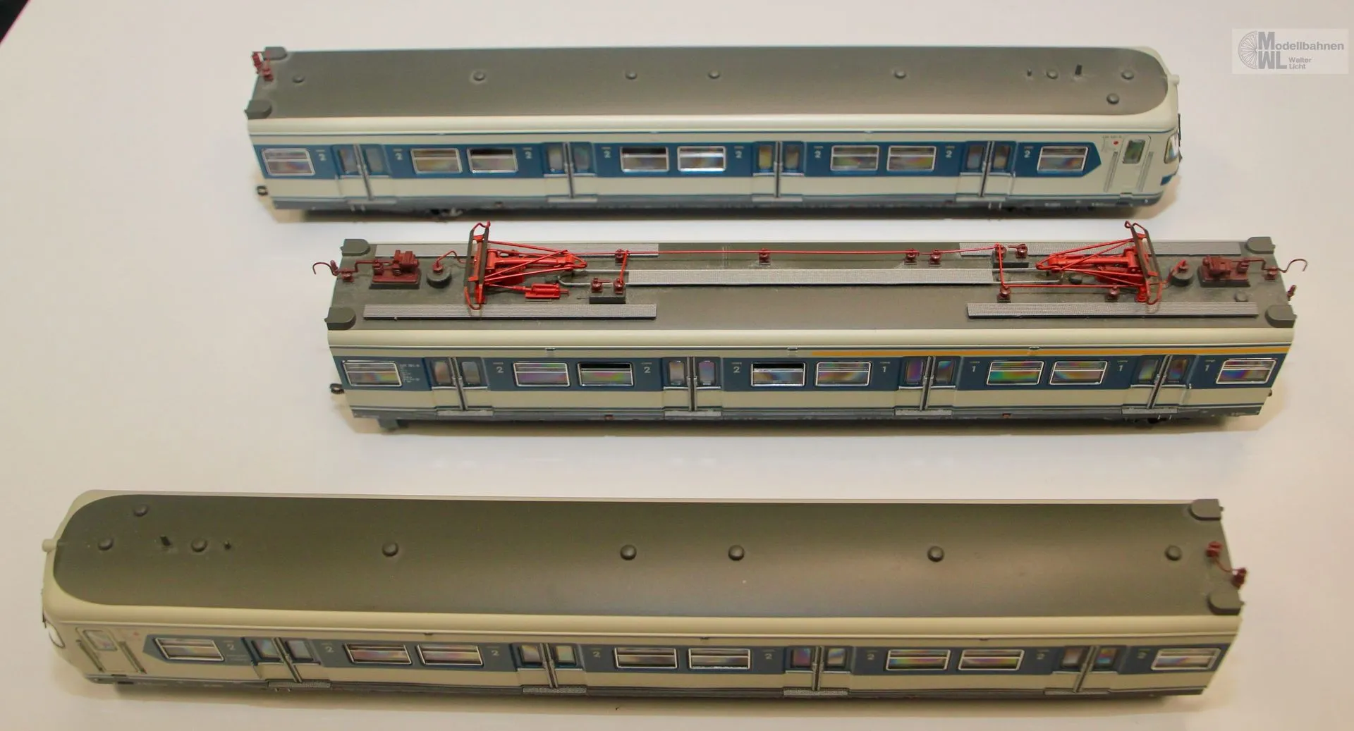 Märklin 37504 - MÄRKLIN - Triebzug BR 420 DB Ep.IV S-Bahn blau H0/WS Sound mfx