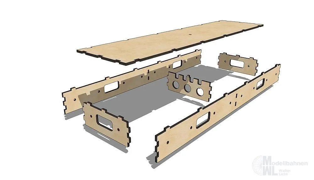 Faller 170103 - Anlagenunterbau, 1 m x 0,25 m H0 1:87