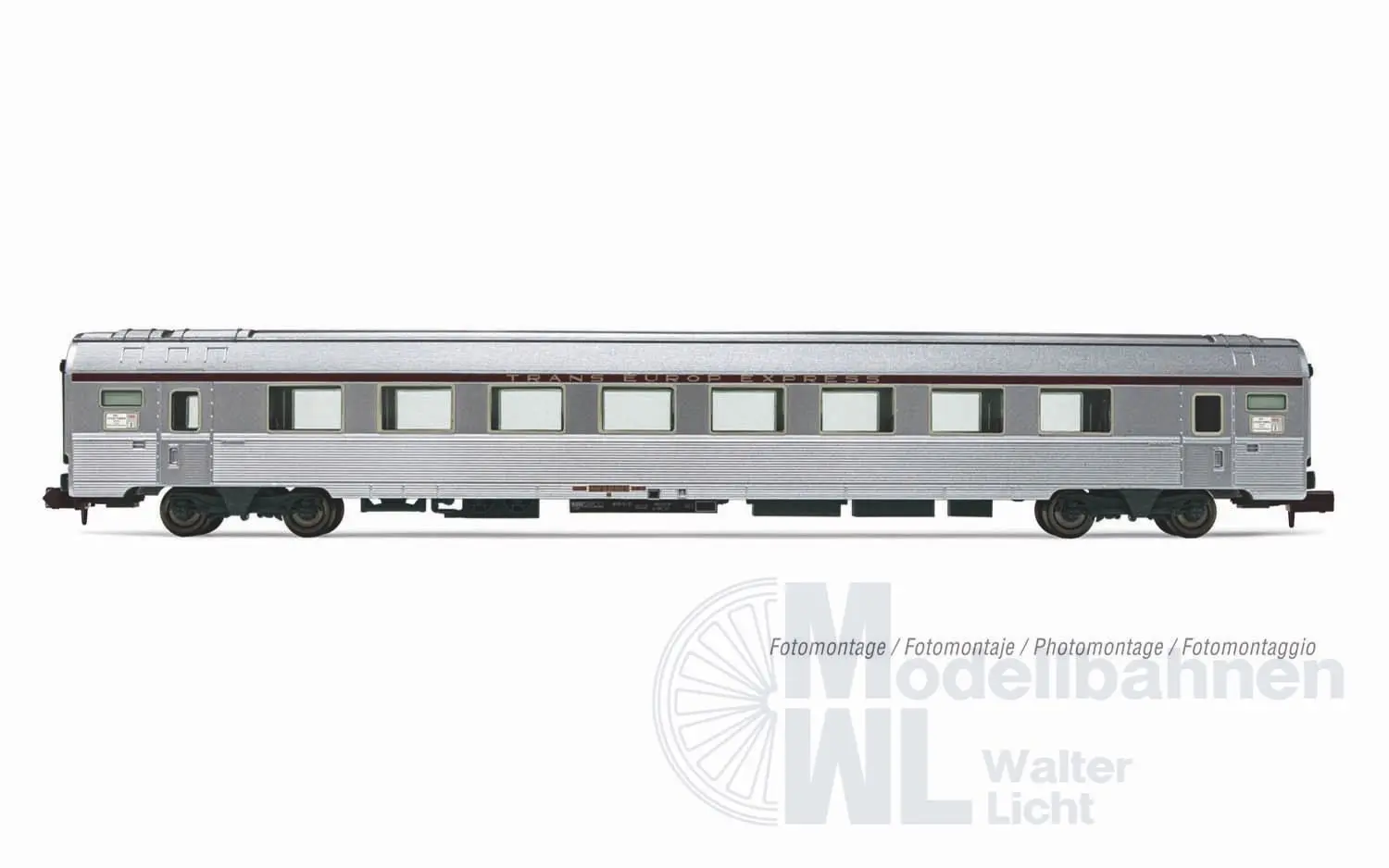 Arnold 4498 - Personenwagen Set SNCF Ep.IV TEE Jules Verne 3.tlg. N 1:160