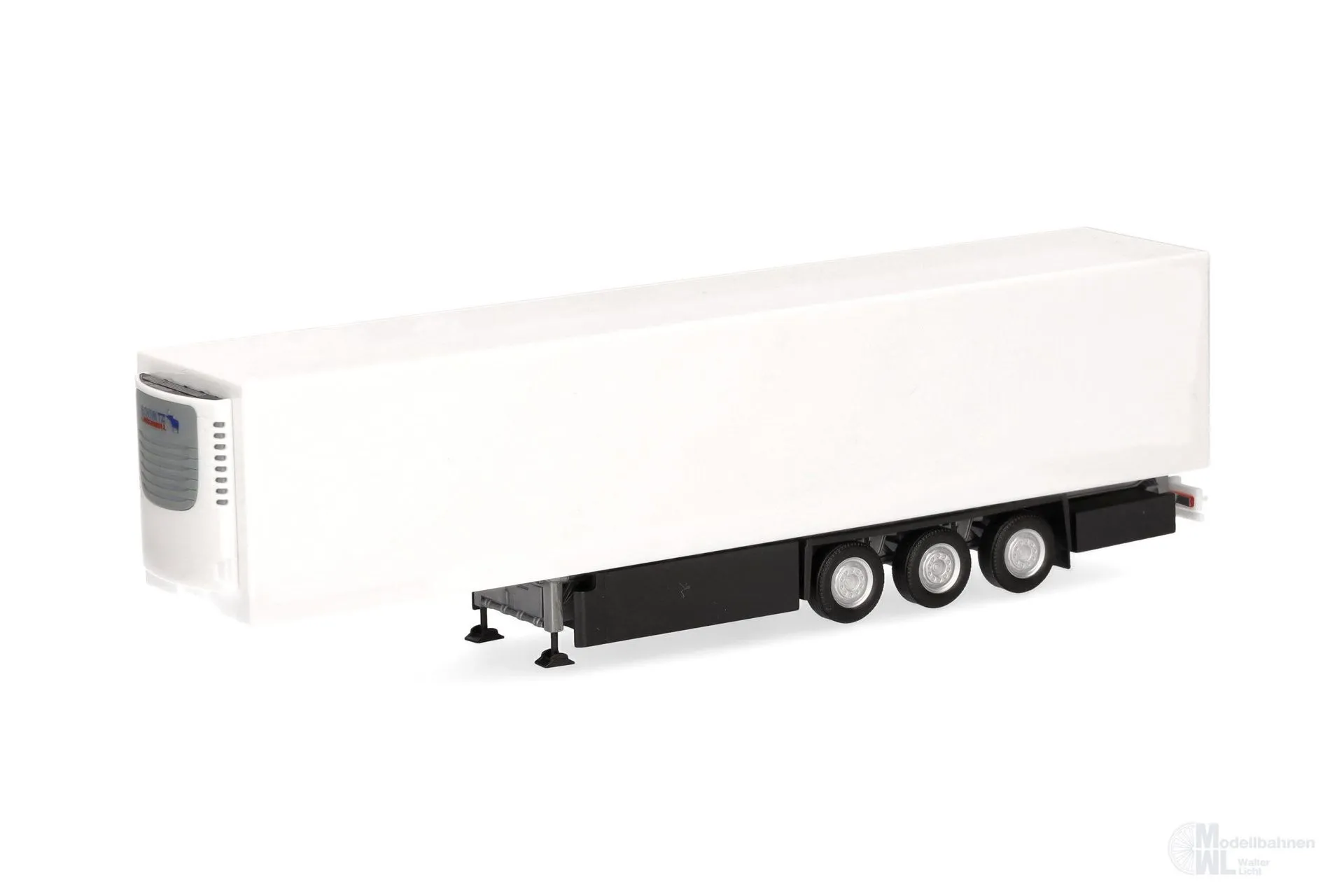 Herpa 077088 - Schmitz E-Trailer Kühlkoffer-Auflieger H0 1:87