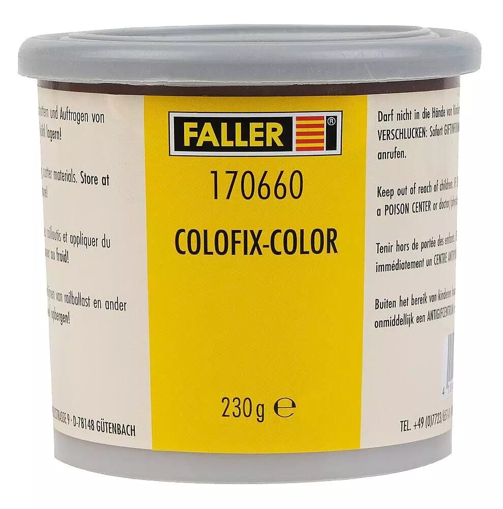 Faller 170660 - Colofix-Color braun 250g H0 1:87
