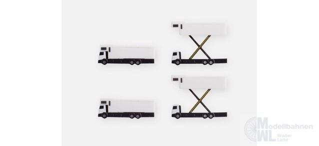 Herpa 532662 - Airbus A380 Catering Truck 4-in-1 Set