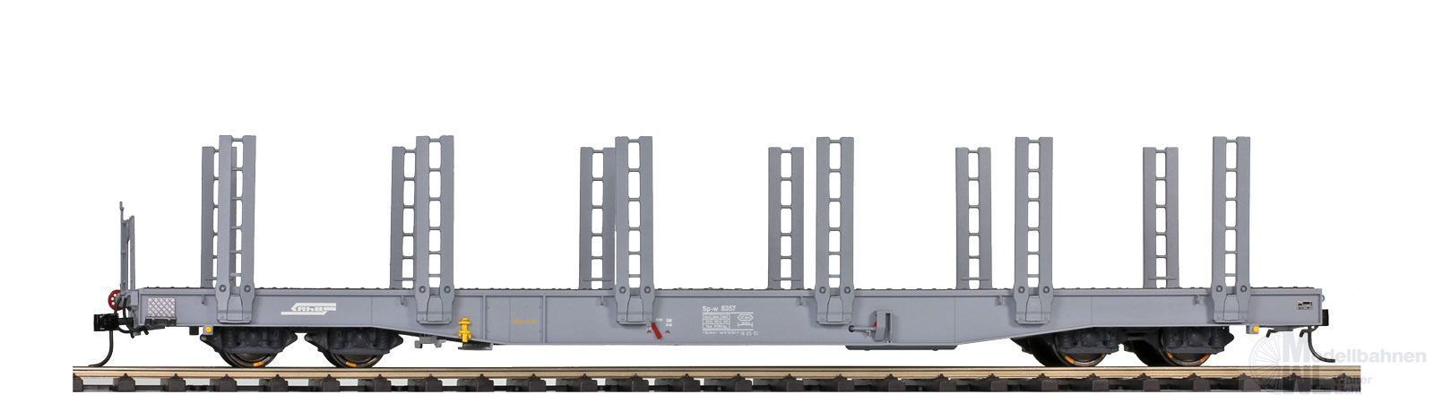 Bemo 9481112 - Rungenwagen RhB Ep.VI Rp-w 8352 0m