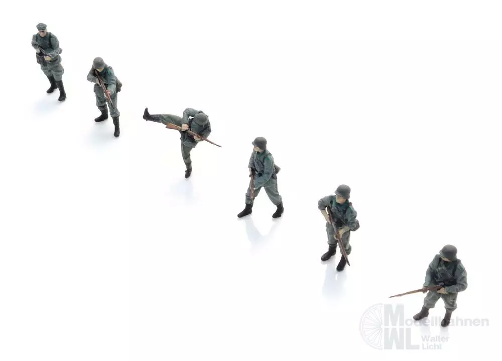 ARTITEC b.v. 5120044 - WM-Infanterie durchbricht Tür 6 Figuren TT 1:120