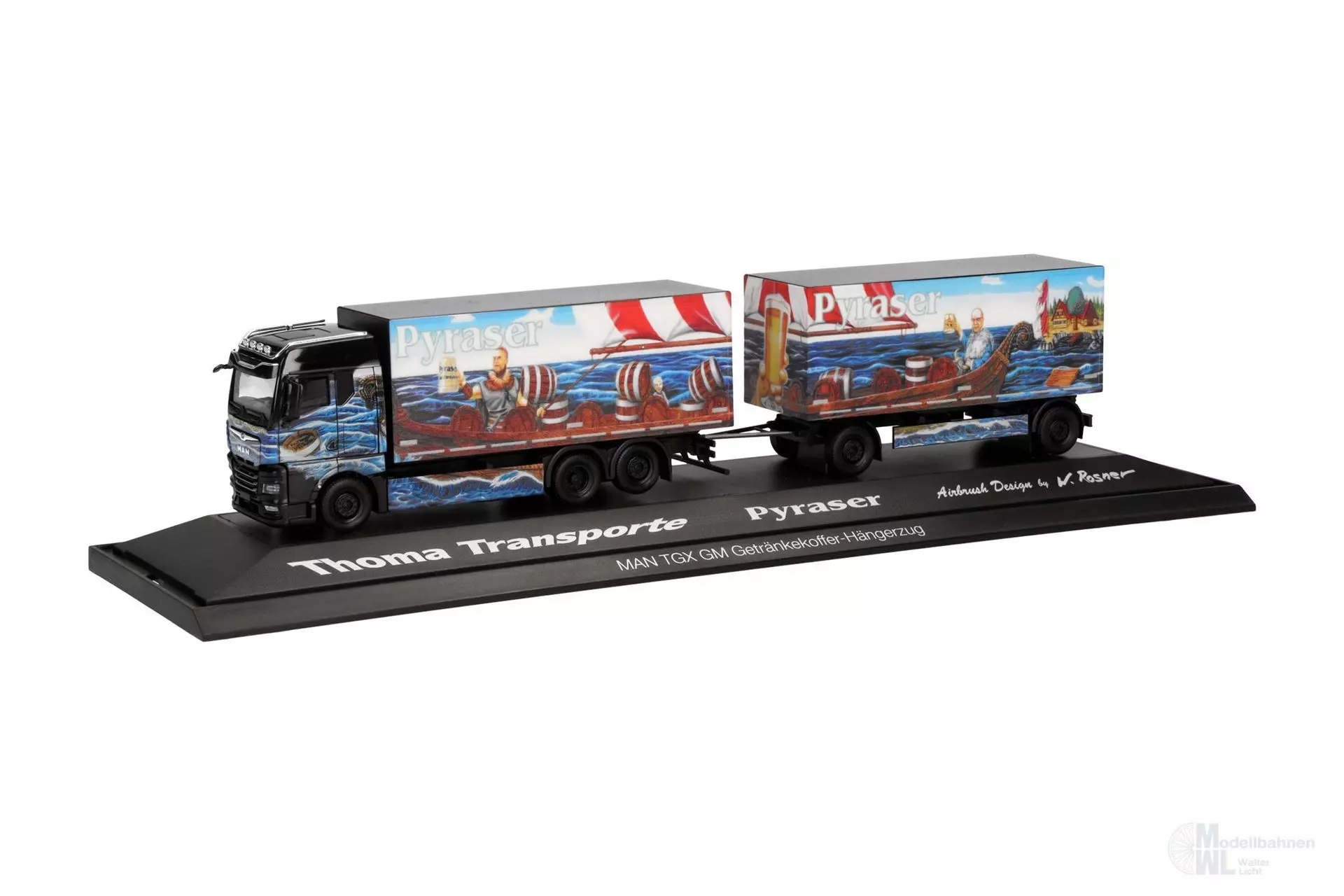 Herpa 122337 - MAN TGX GX Getränkekoffer-Hgz H0 1:87