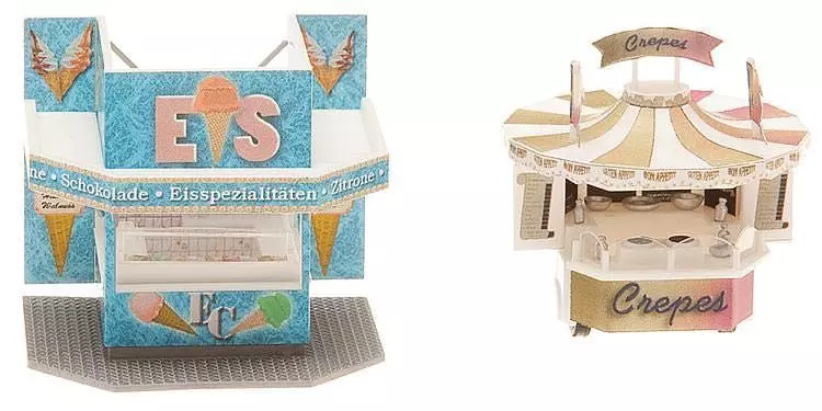 Faller 140442 - 2 Mobile Verkaufsstä H0 1:87