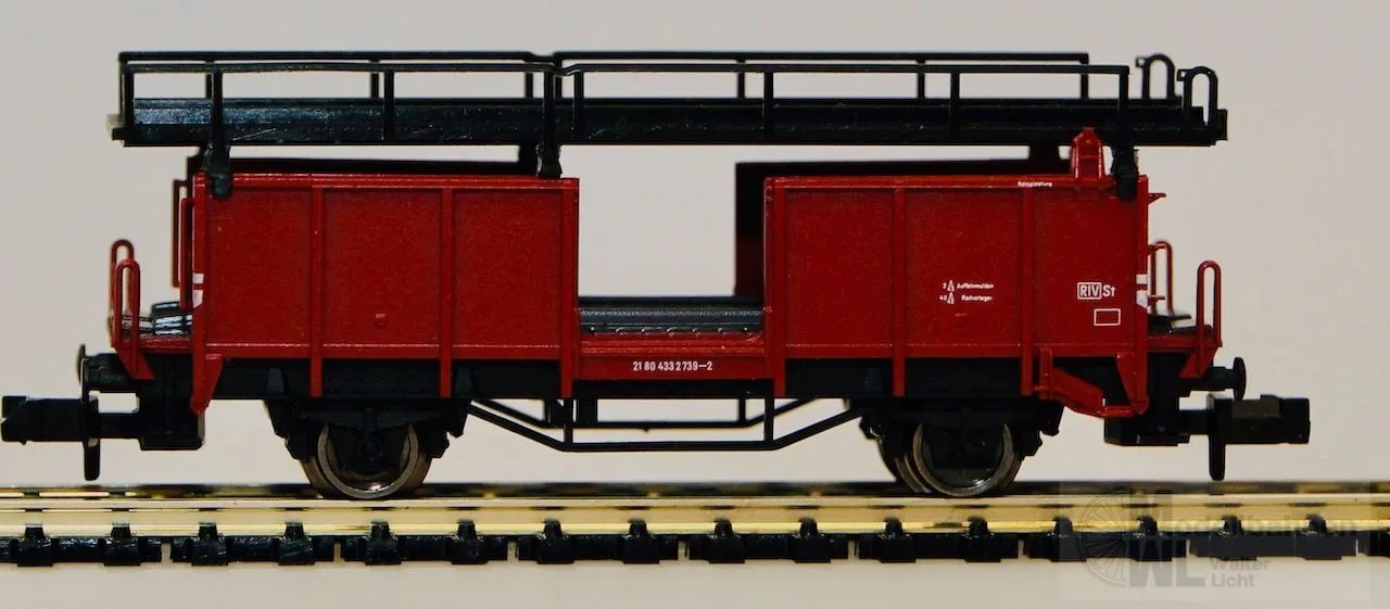 Fleischmann 8224 - FLEISCHMANN - Autotransportwagen DB Ep.IV N 1:160