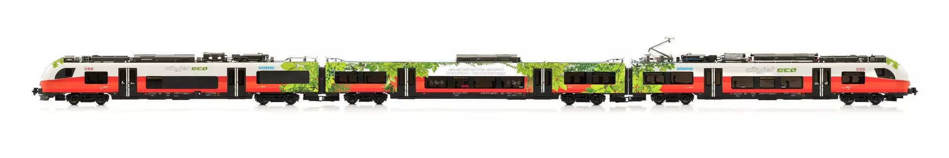 Jägerndorfer Modellbahn 17702 - Triebzug Rh 4746 Desiro ÖBB Ep.VI Cityjet Öko H0/WS Sound