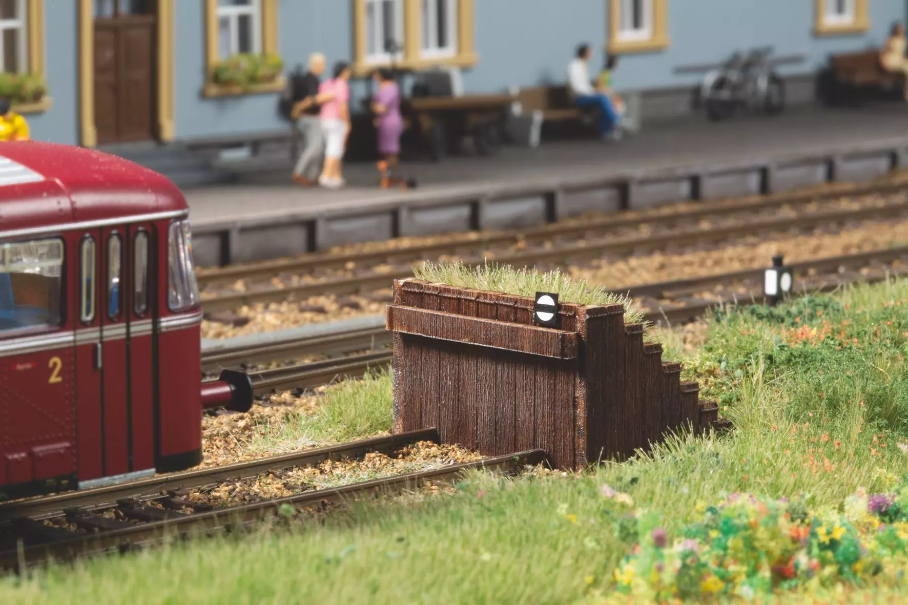 Auhagen 41665 - Prellbock Holz H0 1:87