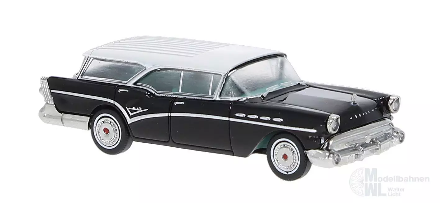Brekina 18177 - Buick Caballero schwarz/weiß H0 1:87