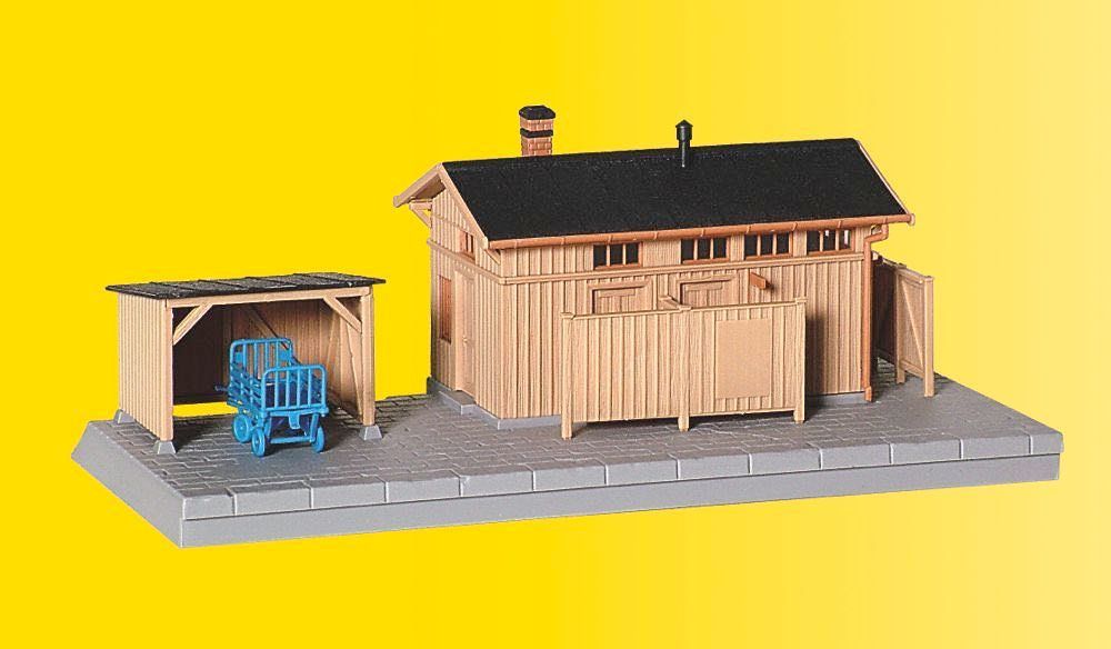Kibri 39349 - Nebengebäude mit Schuppen H0 1:87