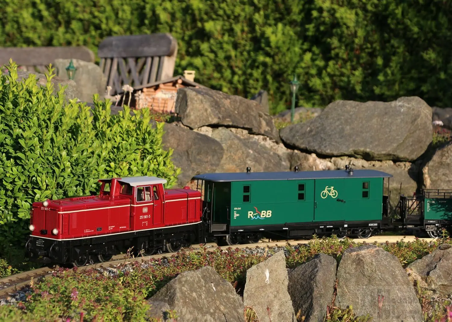 LGB 28516 - Diesellok BR 251 901-5 RüBB Ep.VI 1:22,5 Sound