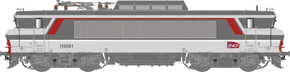 LS Models 10490S - E-Lok BB15061 SNCF Ep.VI Corail H0/GL Sound