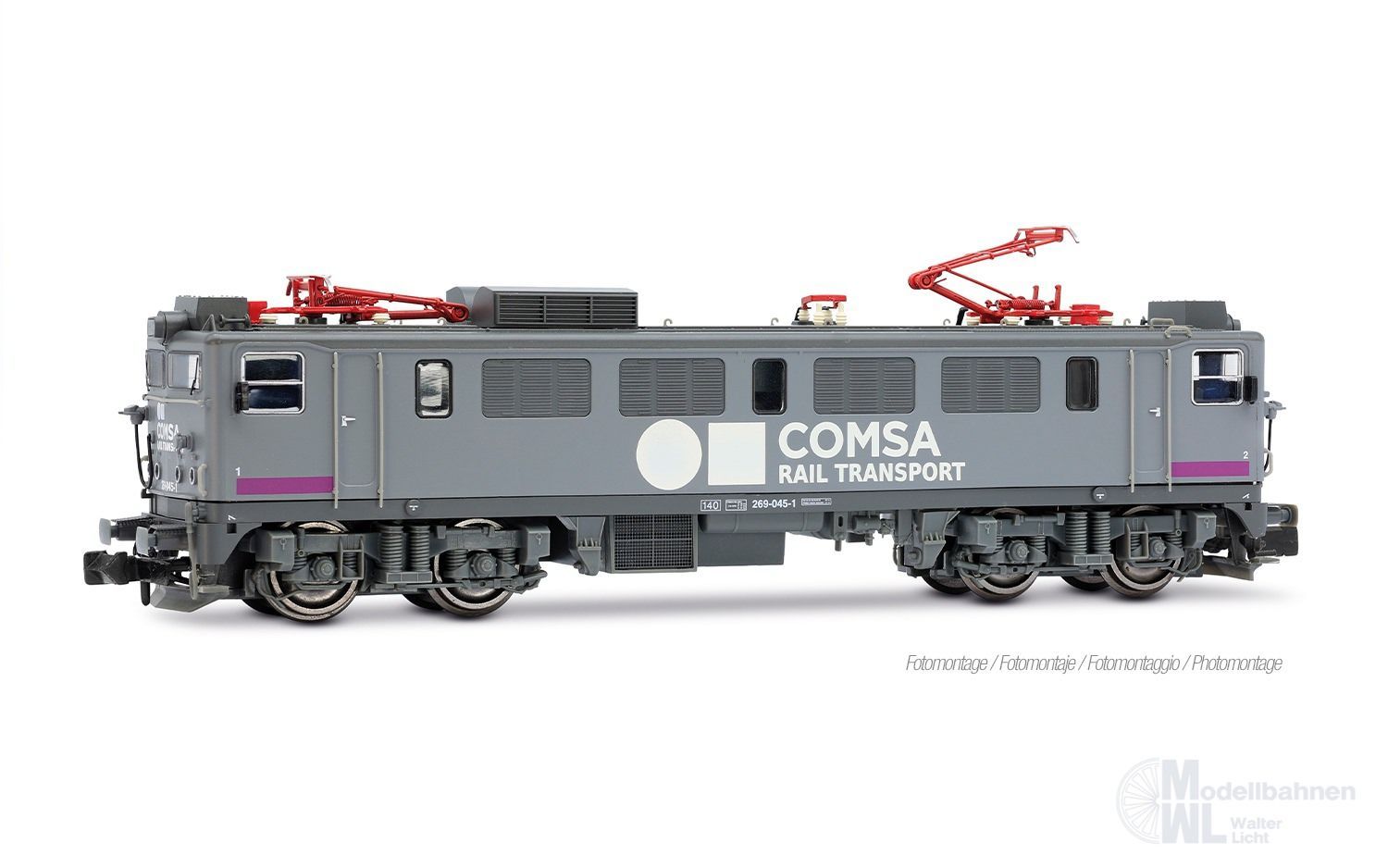 Arnold 2609D - E-Lok BR 269 COMSA Ep.VI N 1:160 Digital