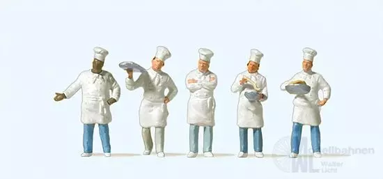 Preiser 10330 - Köche am Buffet H0 1:87