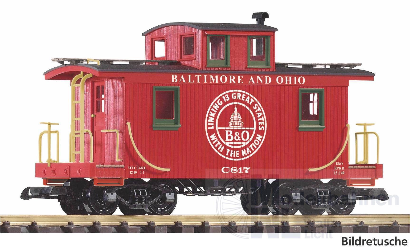 Piko 38982 - Güterzugbegleitwagen B&O Spur G 1:22,5 Piko 38982 - Güterzugbegleitwagen B&O Spur G 1:22,5