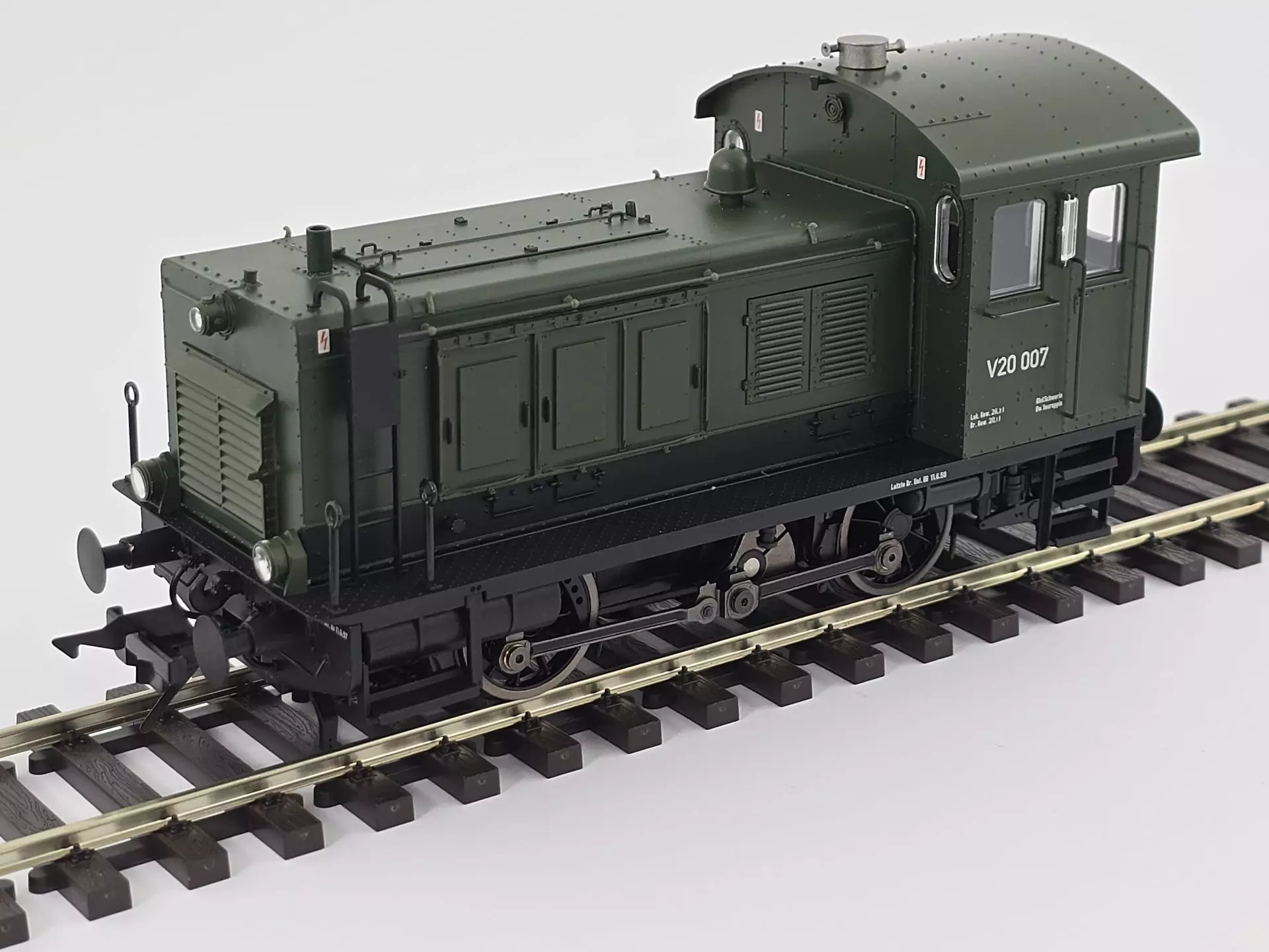 Lenz 40121-03 - Diesellok V20 007 DR Ep.III Spur 0