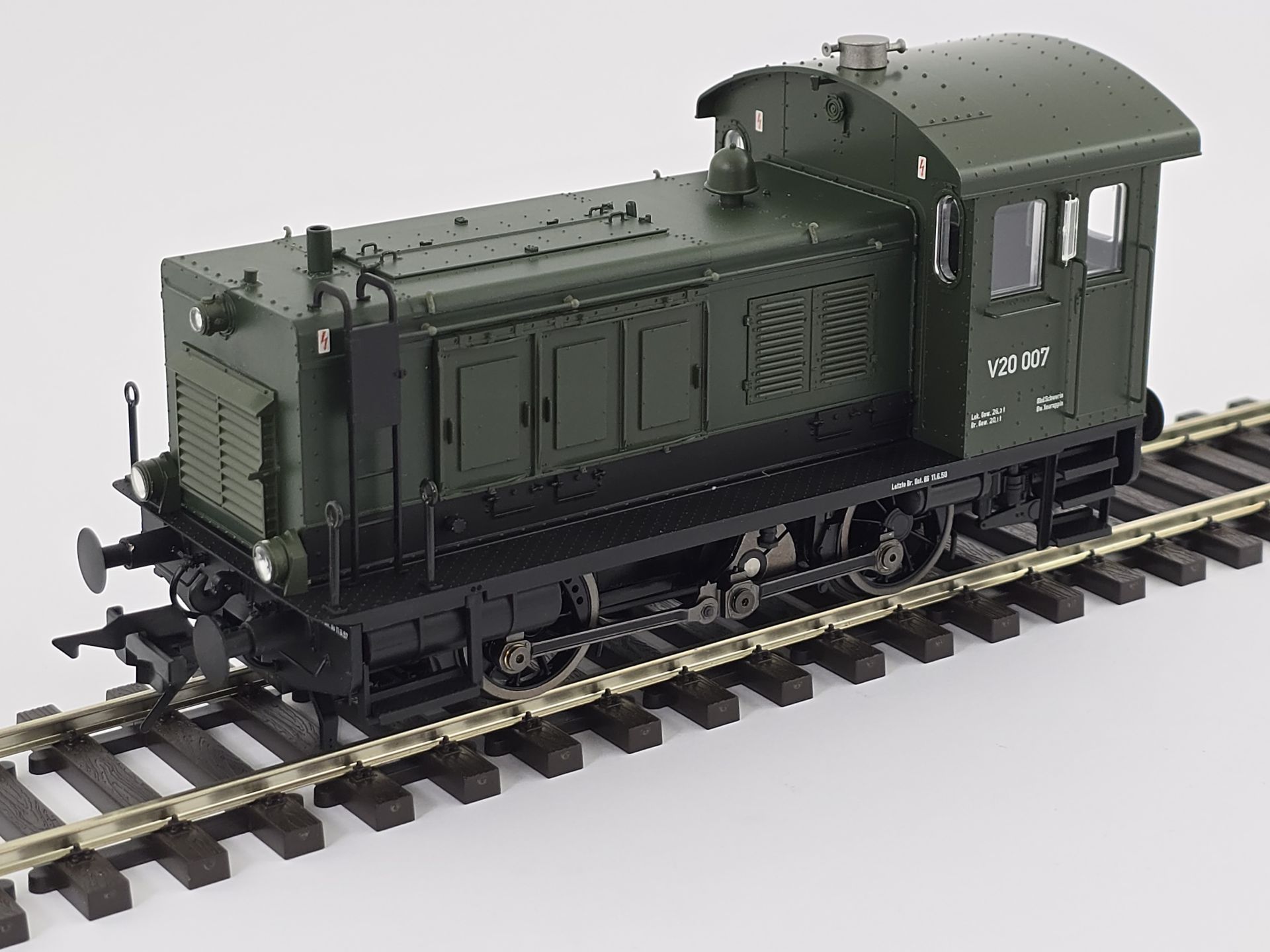 Lenz 40121-03 - Diesellok V20 007 DR Ep.III Spur 0