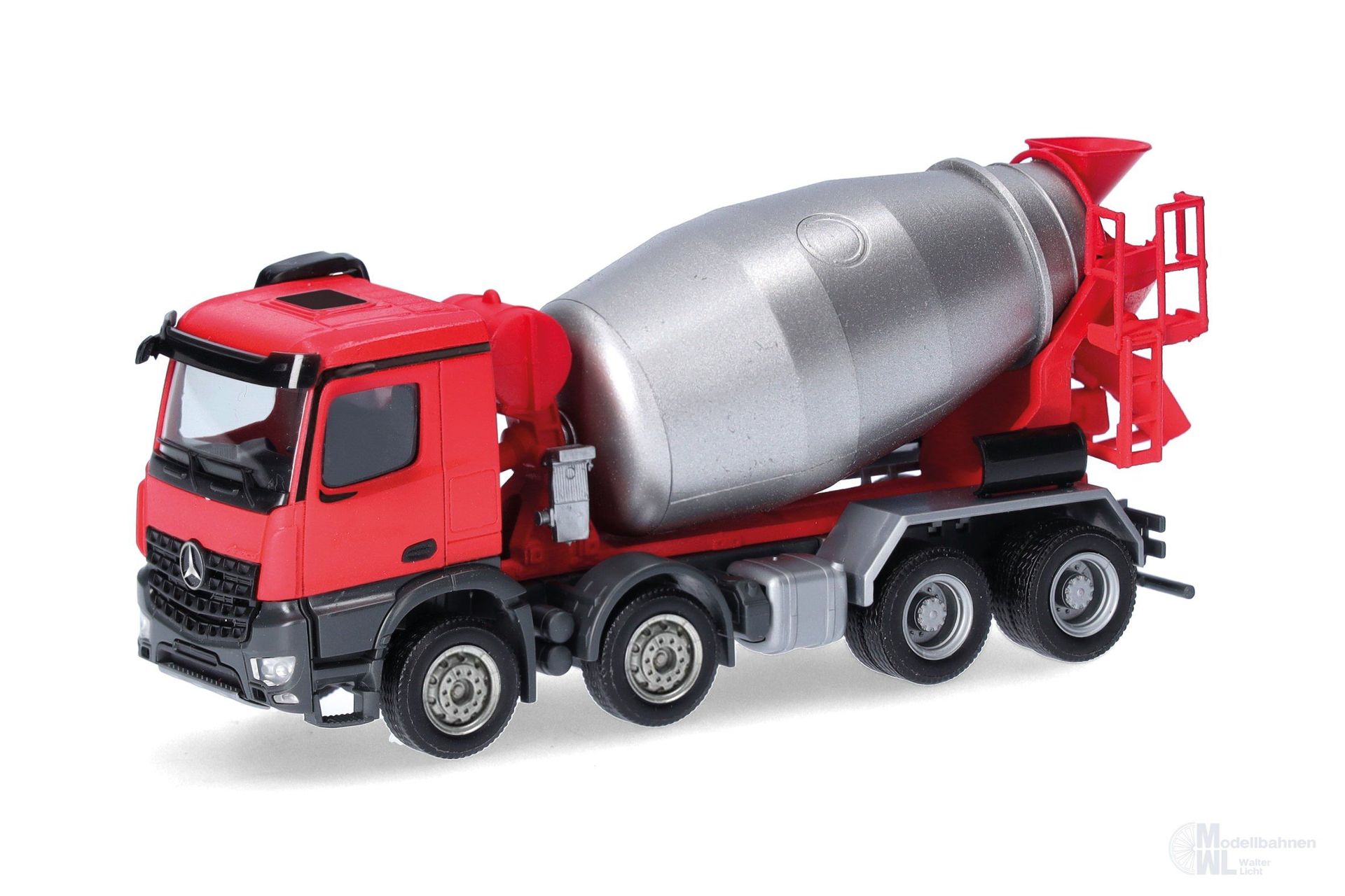 Herpa 319133 - Mercedes-Benz Arocs M Betonmischer-LKW 4-achs H0 1:87