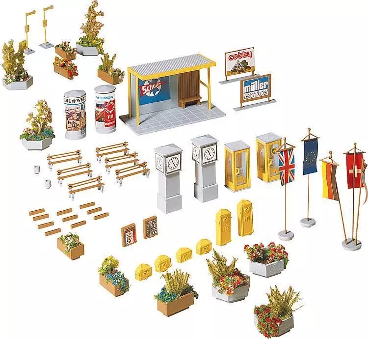 Faller 180585 - Stadtausschmückung H0 1:87