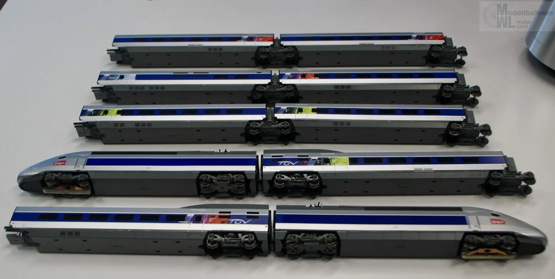 Märklin 37790 - MÄRKLIN - Triebzug TGV POS Ep.VI 4.tlg. H0/WS Sound mfx