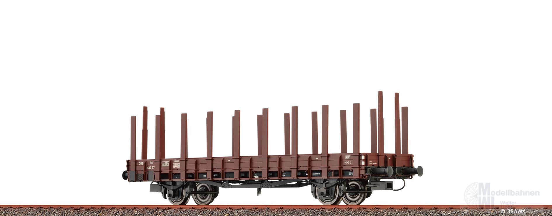 Brawa 50491 - Rungenwagen ÖBB Ep.III Rm H0/GL Brawa 50491 - Rungenwagen ÖBB Ep.III Rm H0/GL