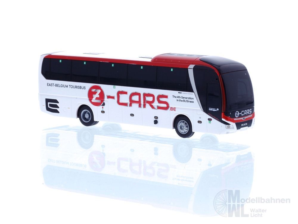 Rietze 74865 - MAN Lion´s Coach ´17 Z-Cars (BE) H0 1:87