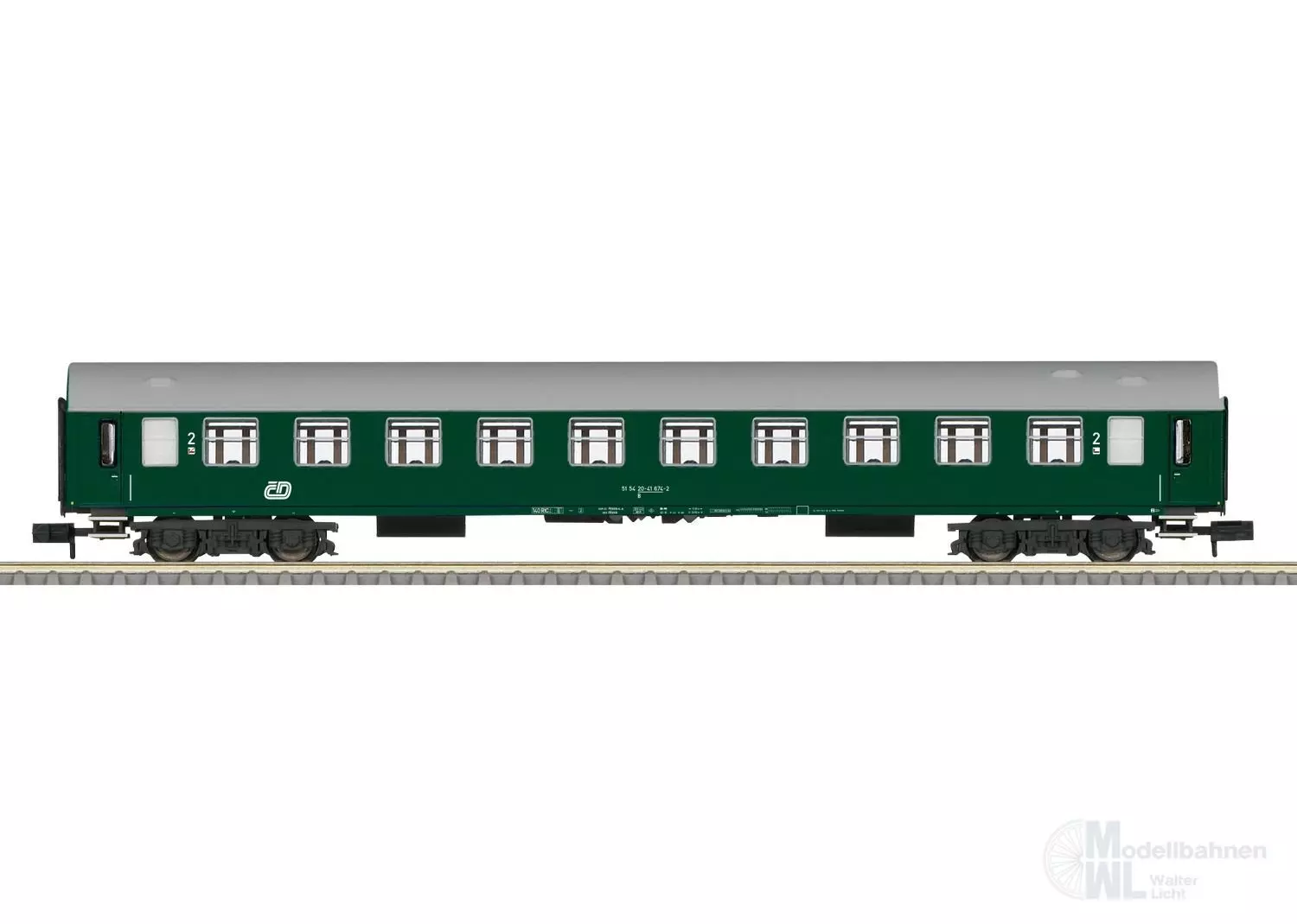 Trix 18451 - Personenwagen CD Ep.VI 2.Kl. N 1:160