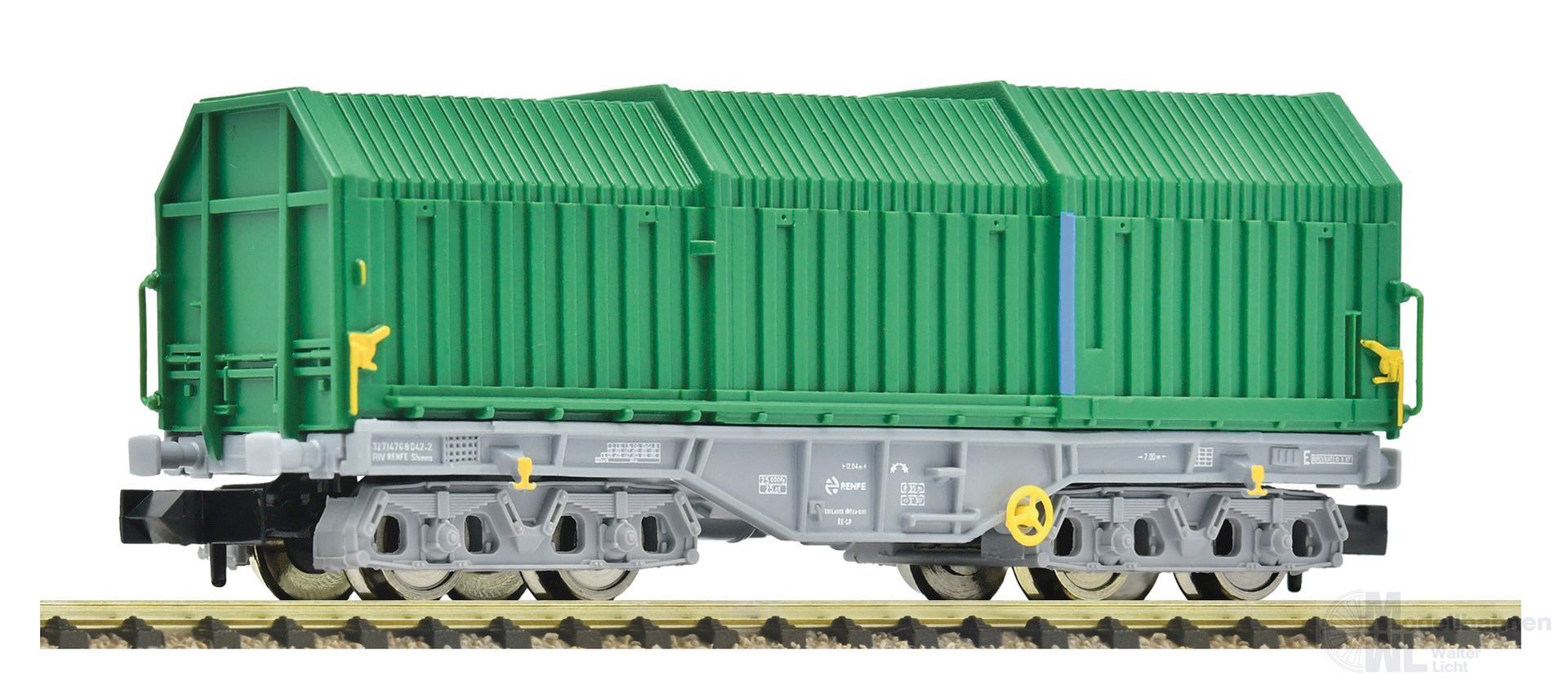 Fleischmann 6660099 - Teleskophaubenwagen RENFE Ep.V N 1:160 Fleischmann 6660099 - Teleskophaubenwagen RENFE Ep.V N 1:160