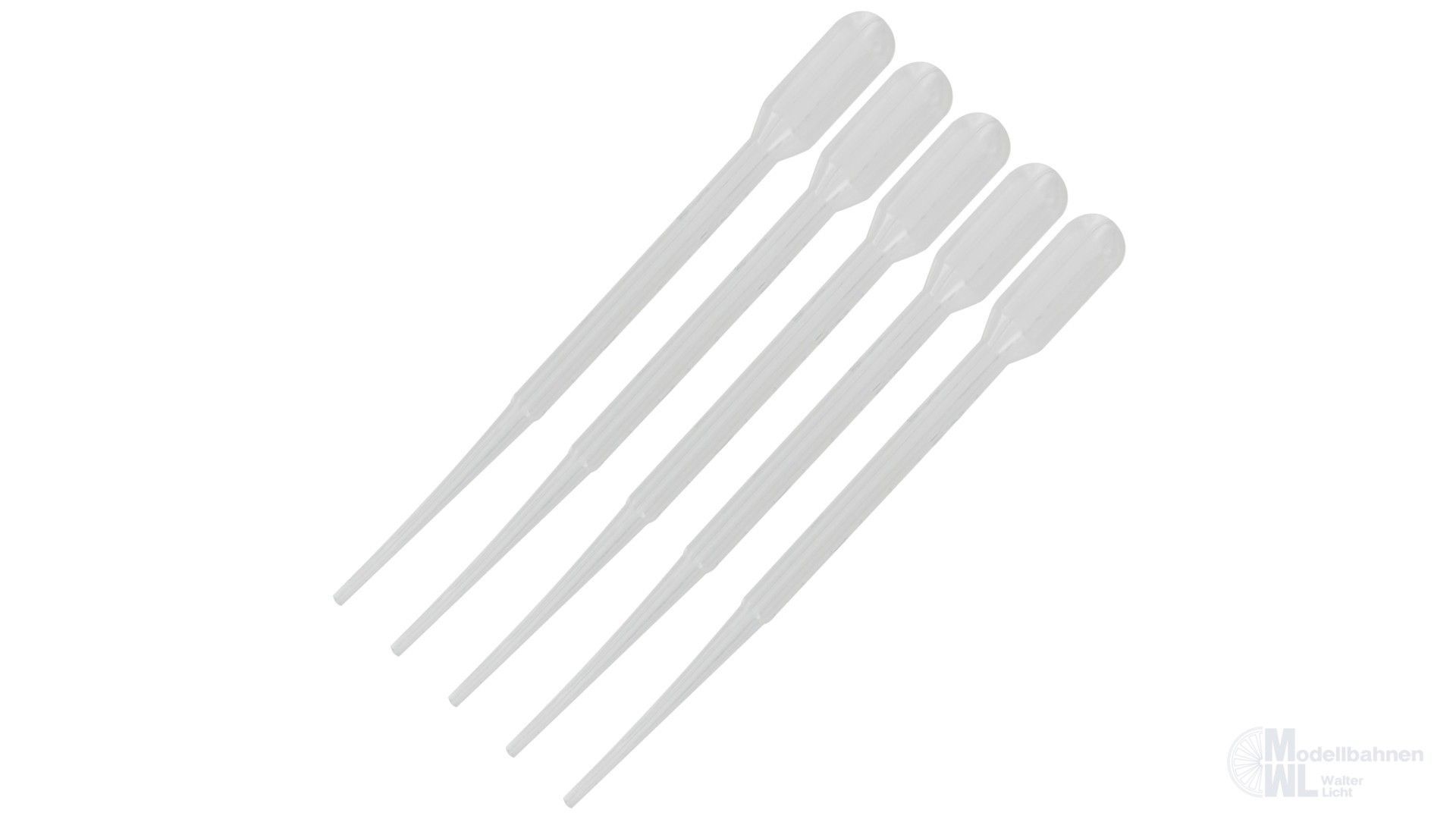 Noch 60101 - Pipetten, 5 Stück G/1/0/H0/H0m/H0e/TT/N/Z