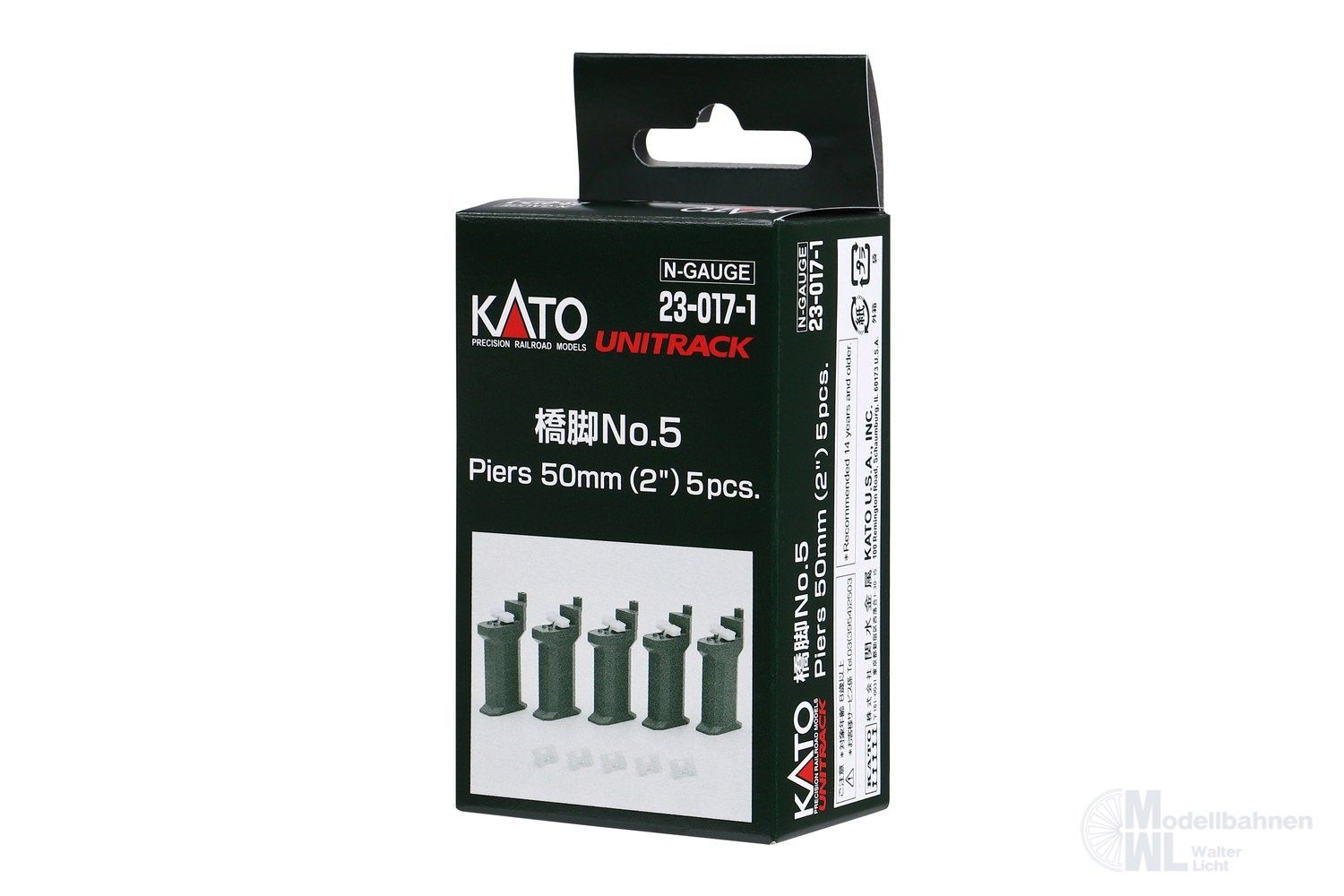 Kato 23-017-1 - Peiler Nr. 5 (50mm) N 1:160