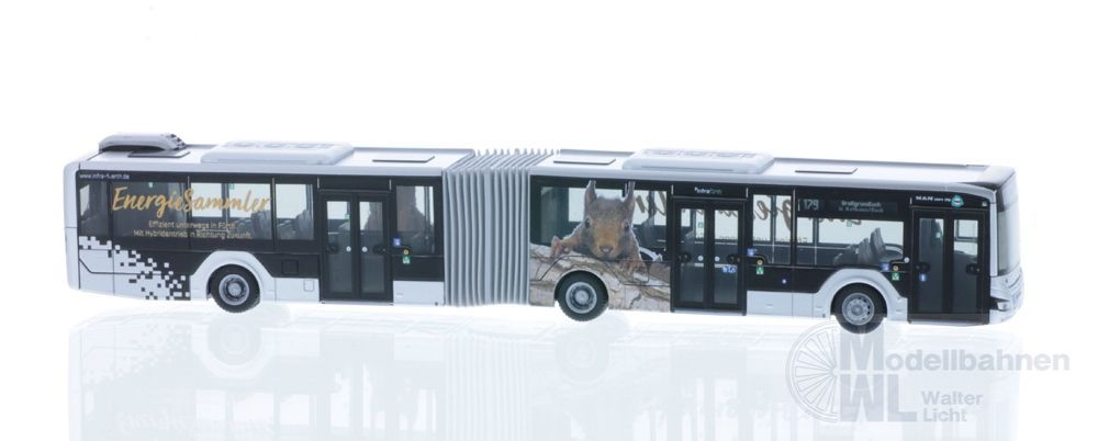 Rietze 75837 - MAN Lion´s City 18 ´18 infra fürth - Energiesammler H0 1:87 Rietze 75837 - MAN Lion´s City 18 ´18 infra fürth - Energiesammler H0 1:87