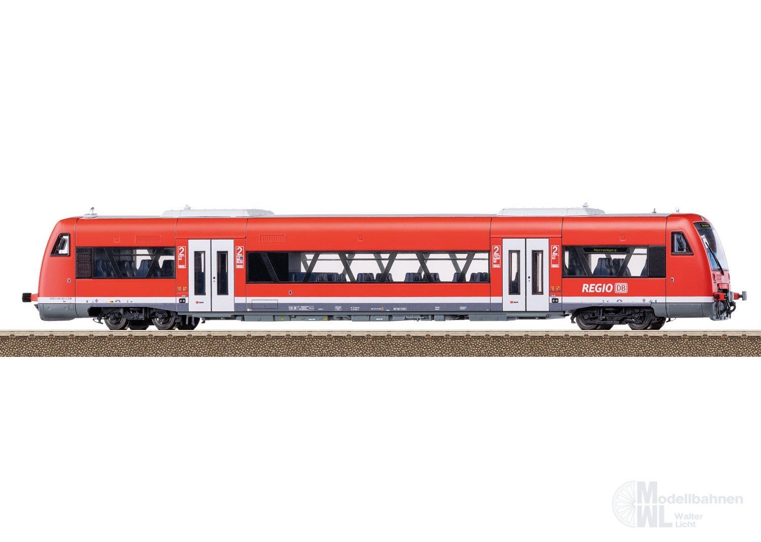 Trix 25965 - Dieseltriebwagen BR 650 DB Ep.VI H0/GL Sound