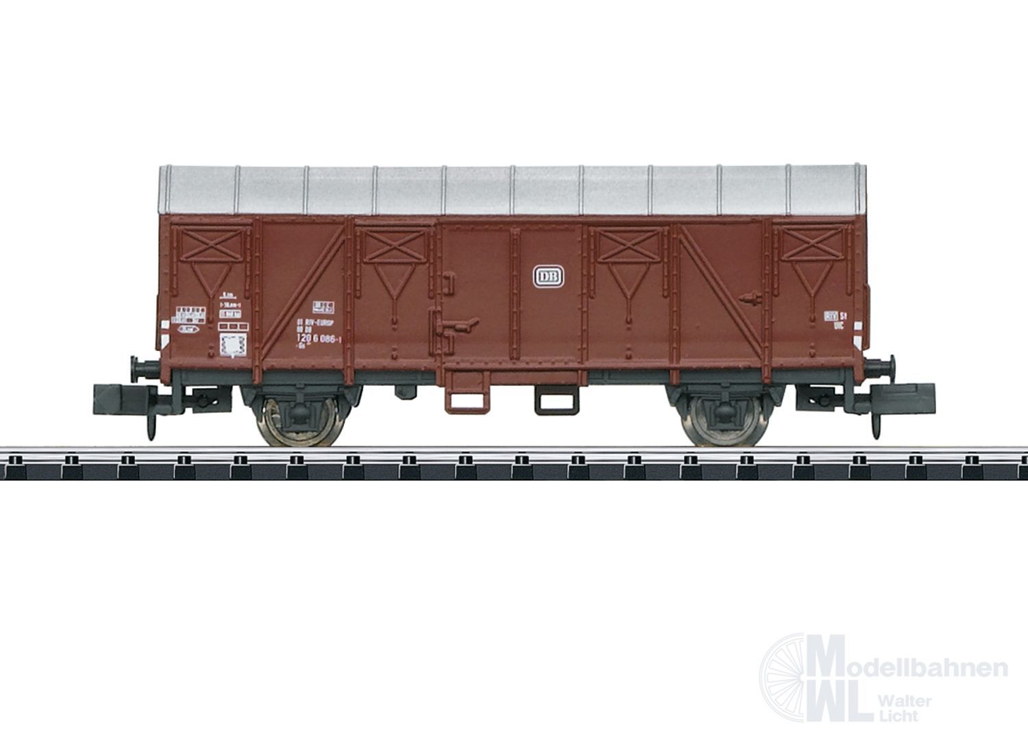 Trix 18097 - Güterwagen ged. DB Ep.IV N 1:160 Hobby