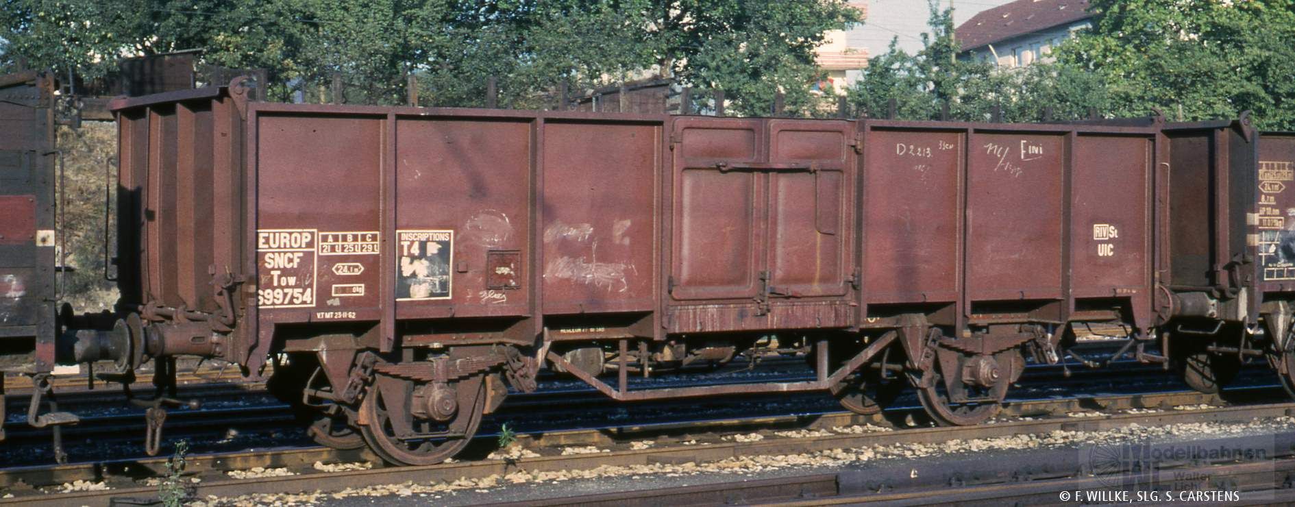 Brawa 50066 - Güterwagen offen SNCF Ep.III 699754 H0/GL